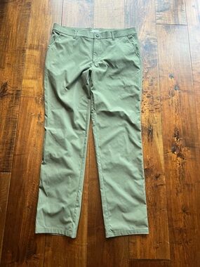 38x34 Light Olive Green stretch performance Pants